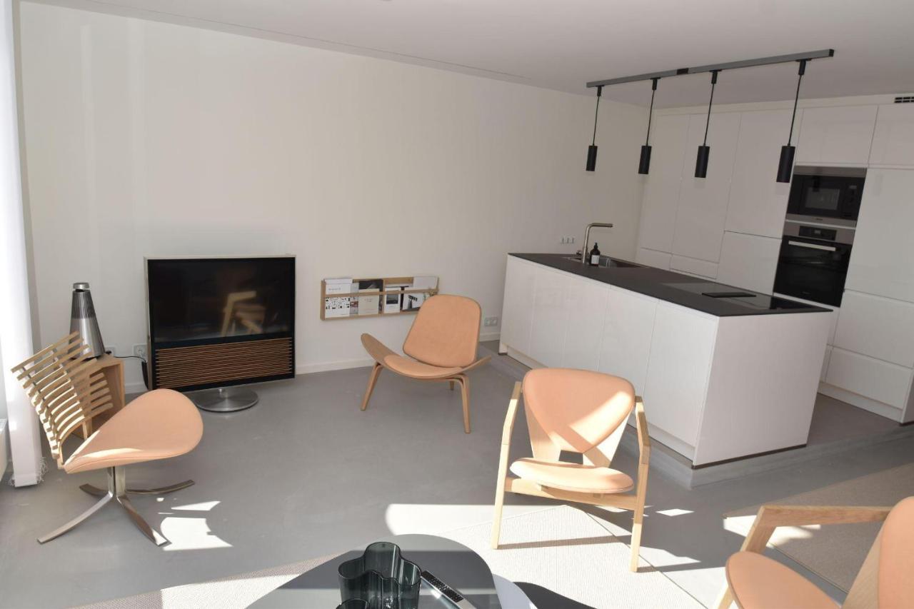 Fewo1846 - Foerdeview - Luxurioese Wohnung Mit 2 Schlafzimmern Und Balkon Mit Hafenblick Flensburg Exterior foto